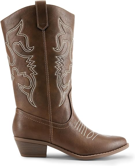 Bottes santiag femme marron02