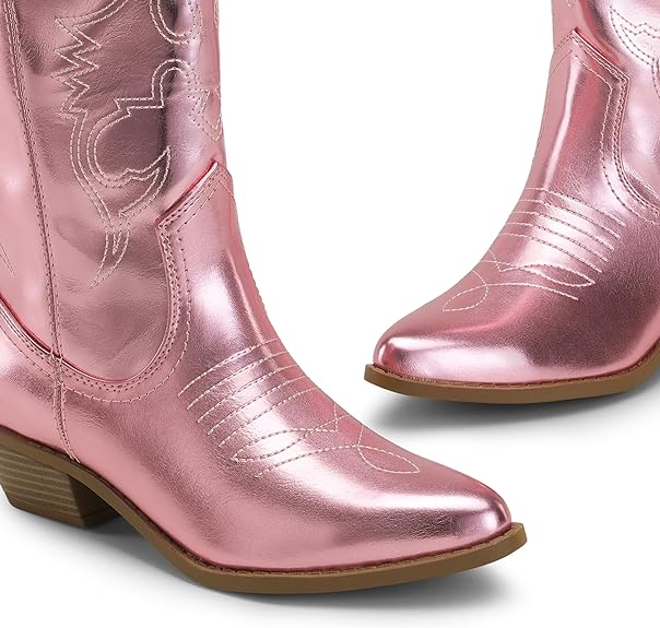 Santiag femme rose – Image 3