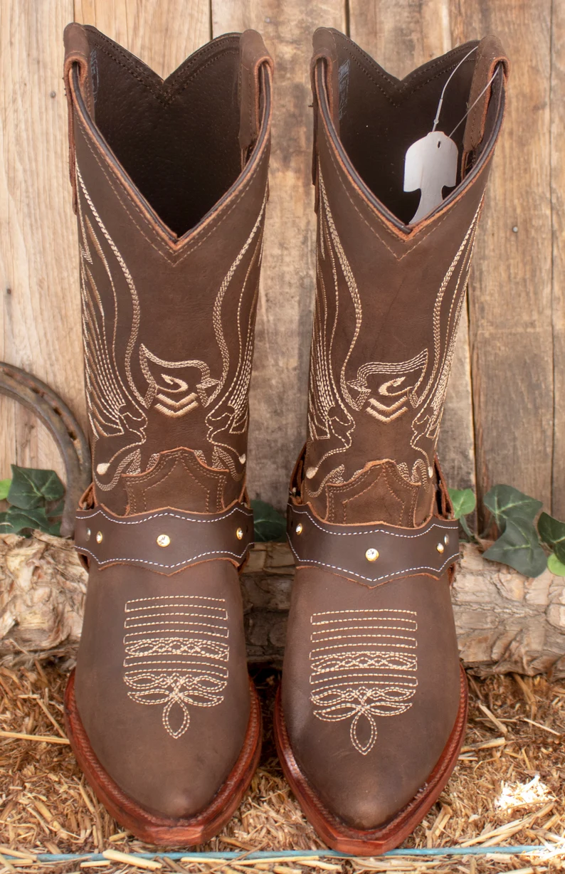 Santiag marron daim – Image 3