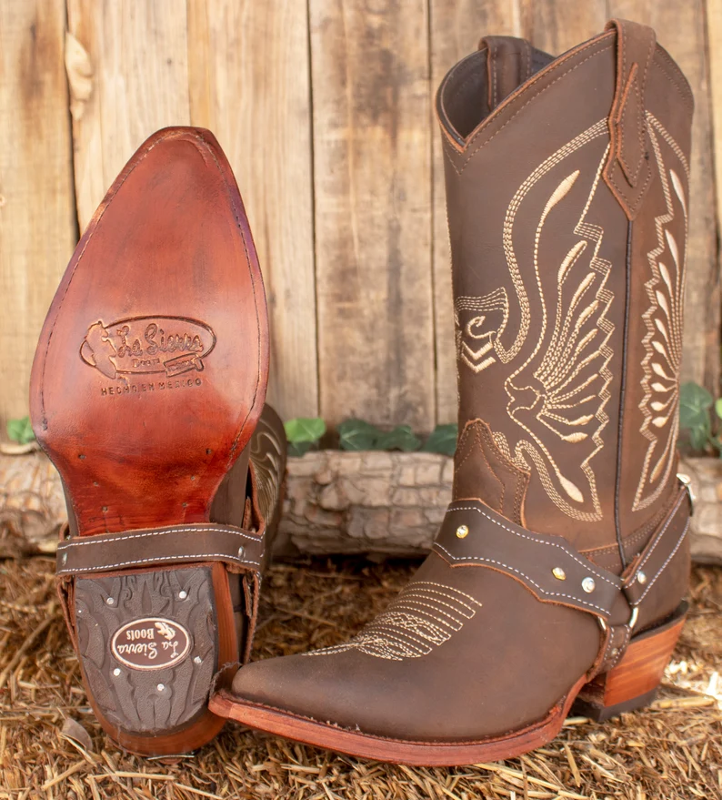 Santiag marron daim – Image 4