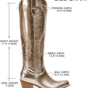 Bottines doré femme