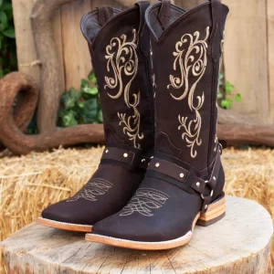 Santiag marron foncé