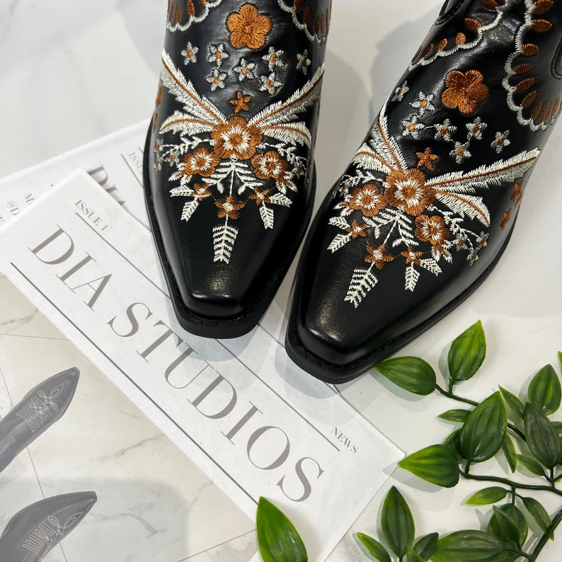 Santiag noires femmes – Image 5