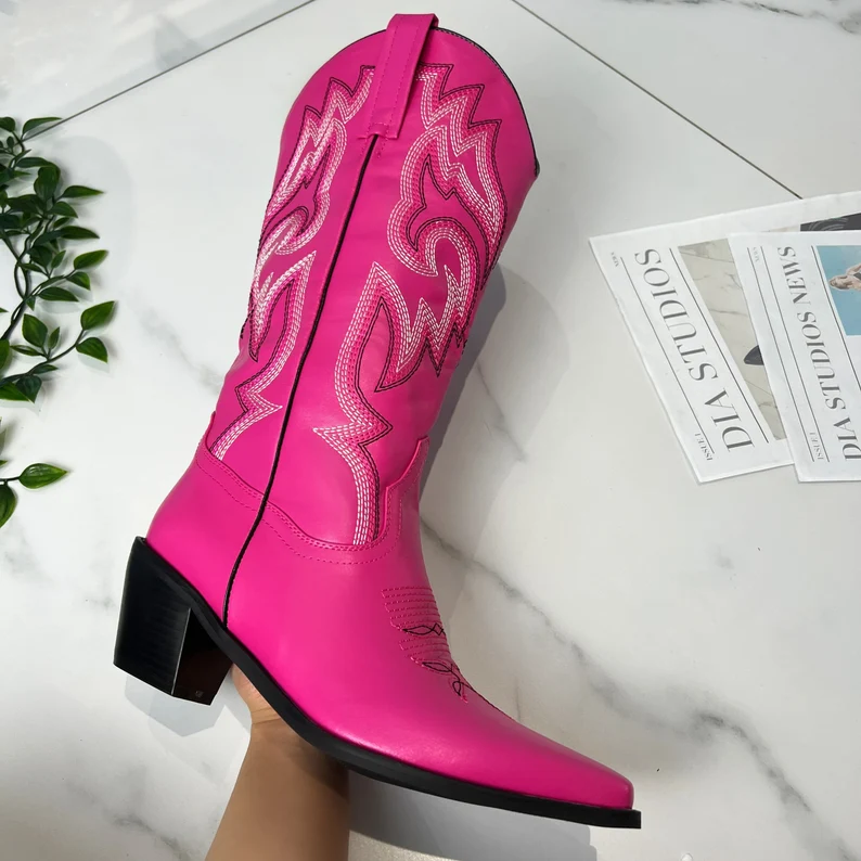 Santiag rose style western – Image 4