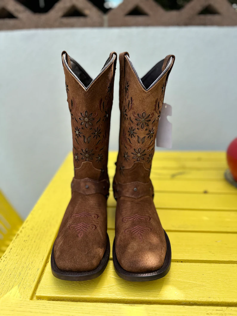 Santiag femme camel – Image 3