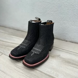 Santiag chaussure noir